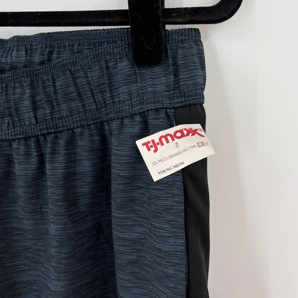 Balance Collection Men's Glitch Noise Emboss Athletic Shorts - Picture 4 of 11